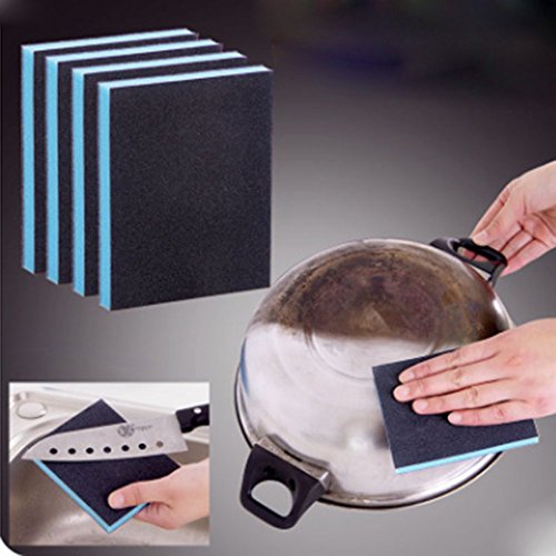 EORTA 8-Pack Heavy Duty Magic Cleaning Sponges - Non-Scratch Eraser Pads for Kitchen & Bathroom