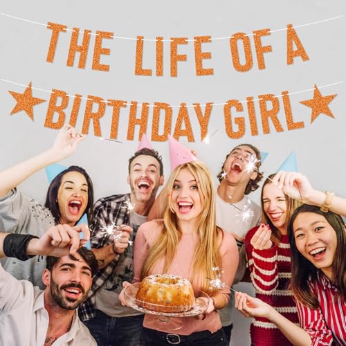 Life of a Birthday Girl Party Decor Banner - Showgirl Theme