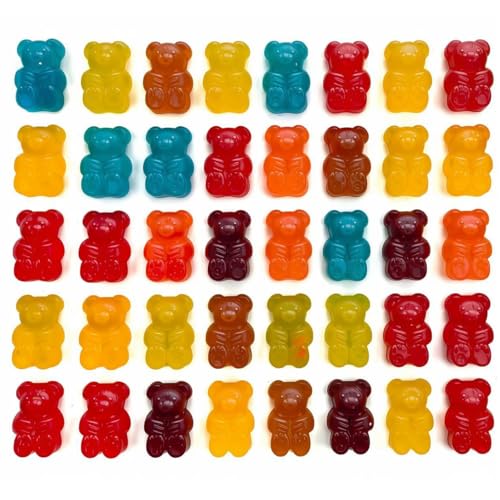 4Pcs Silicone Gummy Candy Molds with Dropper - BPA Free