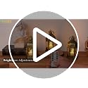Hewory 10PCS Gold Mini Lanterns for Party Decoration with Remote LED Candles - Variation 10