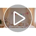 52.5 Ft Colorful Burlap Pennant Banner - 4 Pack Multicolor Triangle Bunting