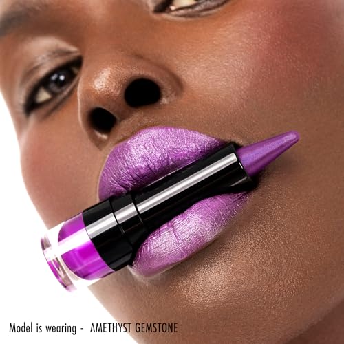 Black Radiance Metalicious Metallic Lipstick - Magnetic Sapphire Blue