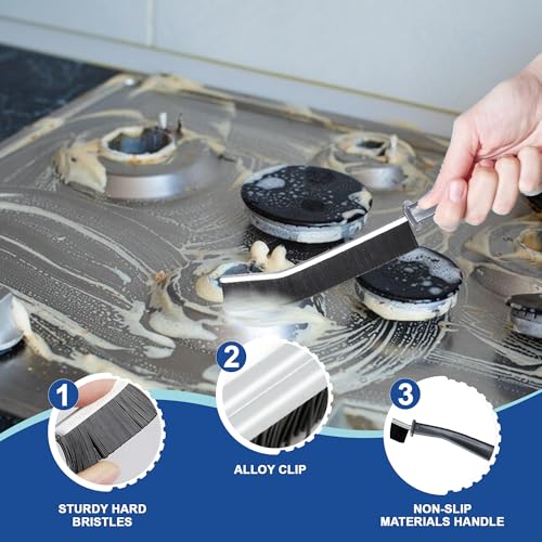 Multifunctional Crevice Cleaning Brush Set - 7 Pcs for Tight Spaces