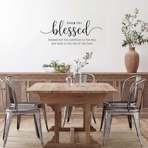 Bible Verse Stickers - Be Strong and Courageous Wall Decals