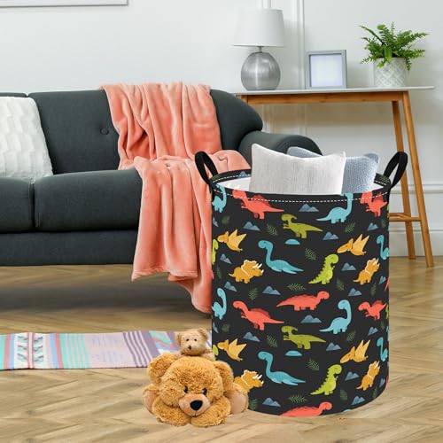 VAIVUSTO 63L Dinosaur Boys Storage Basket - Foldable Kids Laundry Hamper 25112803