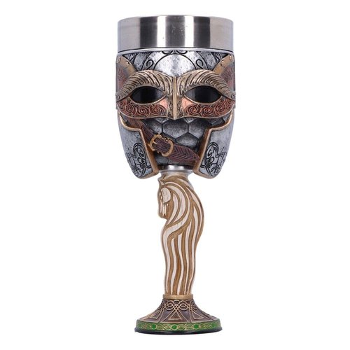 Nemesis Now Lord of the Rings Goblet - Hand-Painted Themed Drinkware, Perfect Collectible for LOTR Fans and Enthusiasts - Rohan