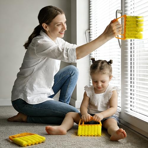 3-Pack Window Blind Cleaner Tool Set with Ergonomic Handle