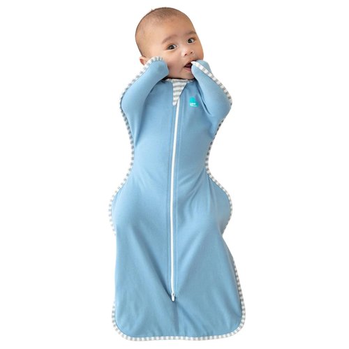 Love To Dream Swaddle UP - Baby Sleep Sack for Self-Soothing | Snug Fit, 13-19 lbs, Dusty Blue