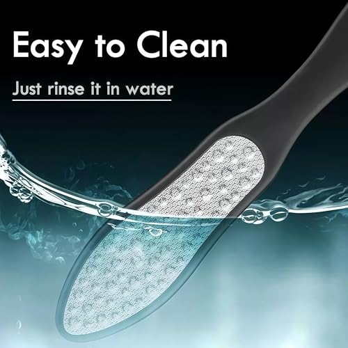 3-in-1 Large Stainless Steel Foot File & Callus Remover for Cracked Heels