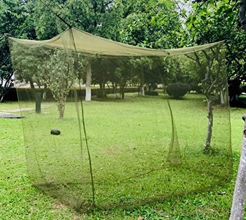 10 Pack Mosquito Netting for Camping - Mosquito Net Tent, Perfect for Scout Camps - Compact and Lightweight Bug Nets for Camping - Mosquito Netting for Bed - Fits Sleeping Bags or Cot