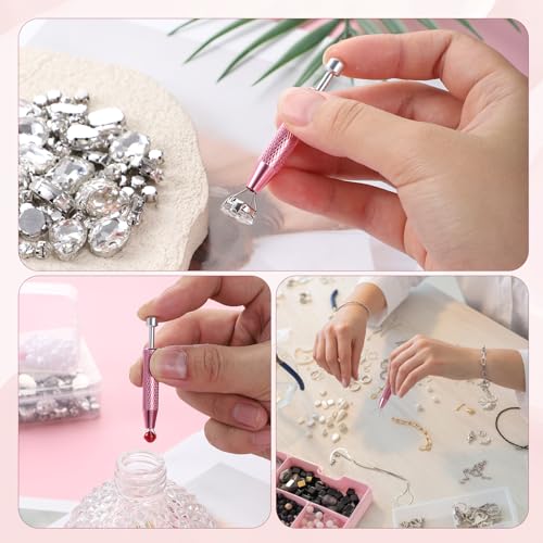 Piercing Ball Grabber Tool 2PCS - 4 Claw Gem and Small Parts Pickup