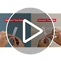 Command Small Clear Adhesive Wall Hooks, Damage-Free Hanging, 2-Pack