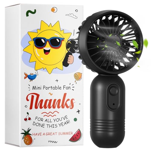 Retisee Mini Handheld Fan for Teachers - USB Rechargeable & Portable
