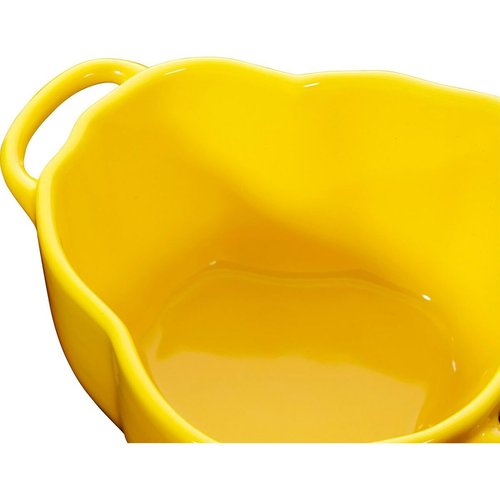STAUB Zwilling Ceramic by Paprika Cocotte Yellow Ceramic Height 10.7 cm x Width 15.1 cm Volume 0.47 L