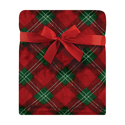 Hudson Baby Plush Blanket and Security Blanket Set - Mrs. Claus