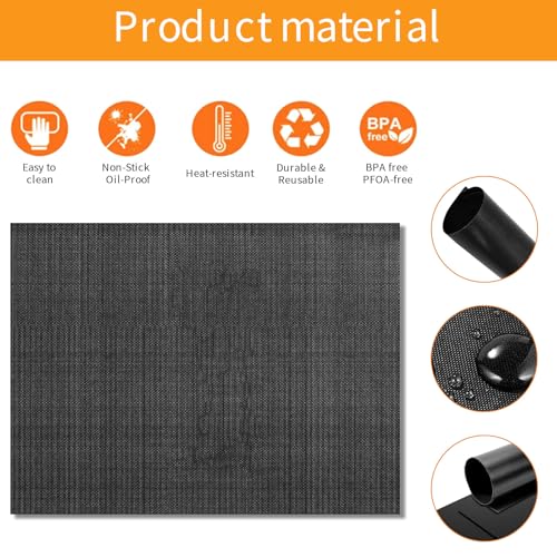 4-Pack Oven Liners for Breville Smart Oven Pro - Heat-Resistant Nonstick