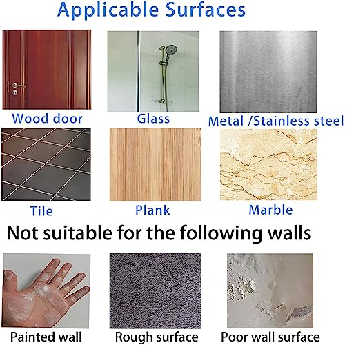 24 Pack Black Baseball Hat Holder Wall Rack - Adhesive Hooks
