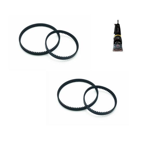 CPAI Replacement Belts for Bissell ProHeat 2X Vacuum,Compatible with Models 1383R,1383,9200,9300,9400,9500,8920,89203,8920V,47A21,66Q4,66Q42,Series (4 Belt)