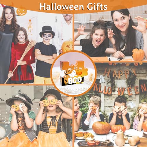 Acrylic Ghost Puzzle Halloween Decor Spooky Boo Basket Stuffer Gift