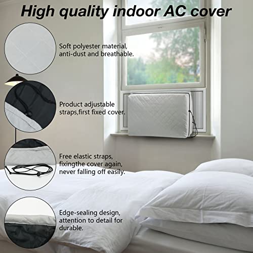 Indoor Air Conditioner Cover - 17" x 13" x 3.5" - Energy Saving