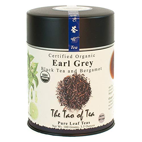 Earl Grey Black Tea Loose Leaf - Organic 3.5 oz Tins (Pack of 3)