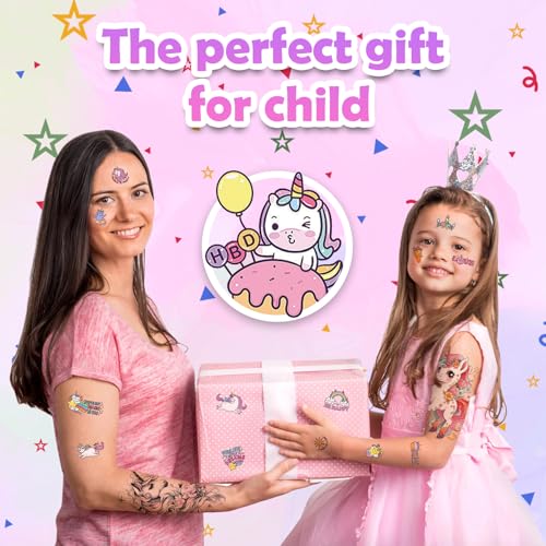 Cuteliili Cute Temporary Tattoos for Kids and Women Waterproof Bulk
