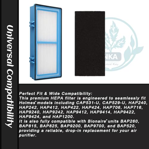 AER1 HAPF30AT Air Purifier Filter Replacement Kit (1 HEPA + 2 Pre-Filters)