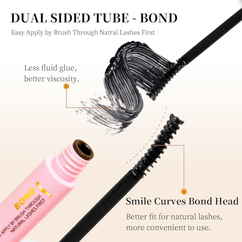 RITALASH 2-in-1 Lash Bond and Seal Waterproof Eyelash Cluster Glue