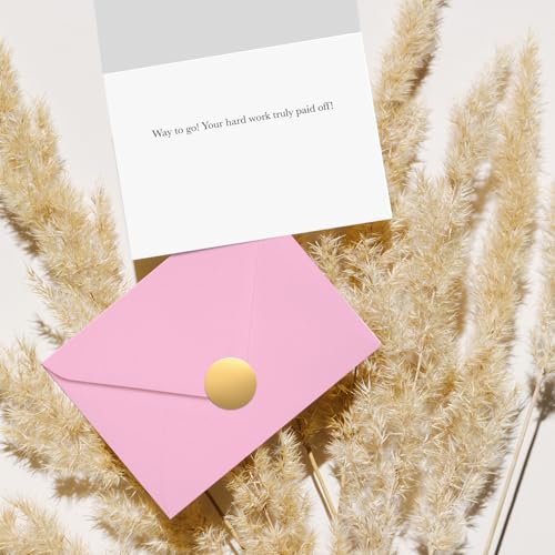 Sweetzer & Orange Gold Foil Congratulations Card - 5x7 Premium Design