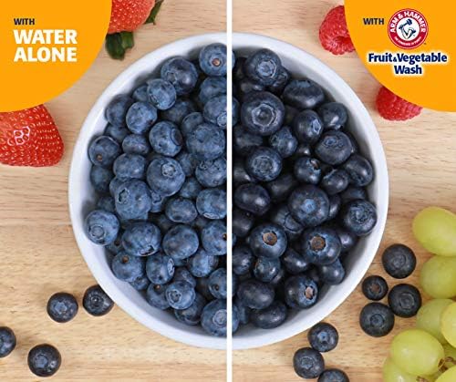 Arm & Hammer Fruit & Vegetable Wash, Produce Wash, Produce Cleaner, Pack of 3, 16 oz. Bottles, 1 Trigger (Packaging May Vary)
