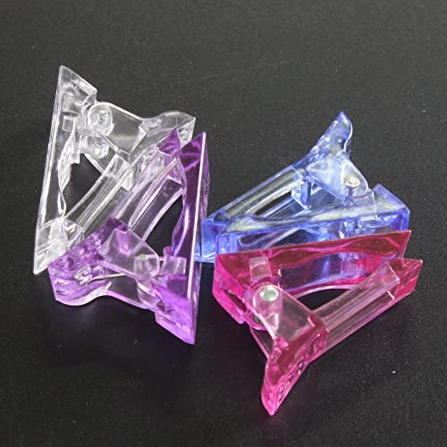 VNC 20 Pcs Polygel Nail Tips Clips - Quick Building Extension Clamps