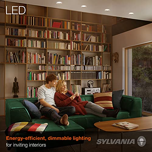 Sylvania 9W Dimmable LED Flood Light Bulb - 3000K, 800 Lumens, 2 Pack