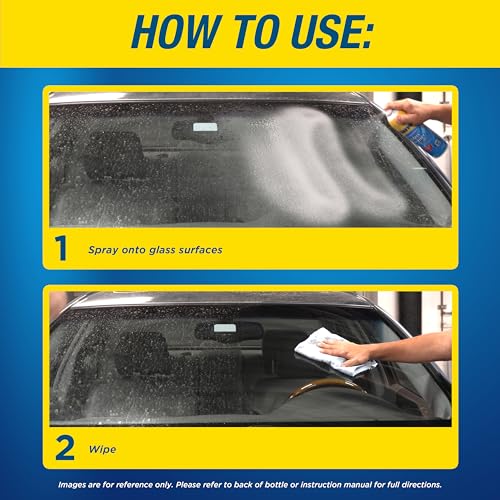 Rain-X Glass Cleaner Aerosol - 19oz Streak-Free Automotive Spray