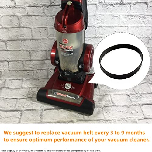 Replacement Vacuum Belts for Hoover Elite Upright - 2 Pack (38528027)