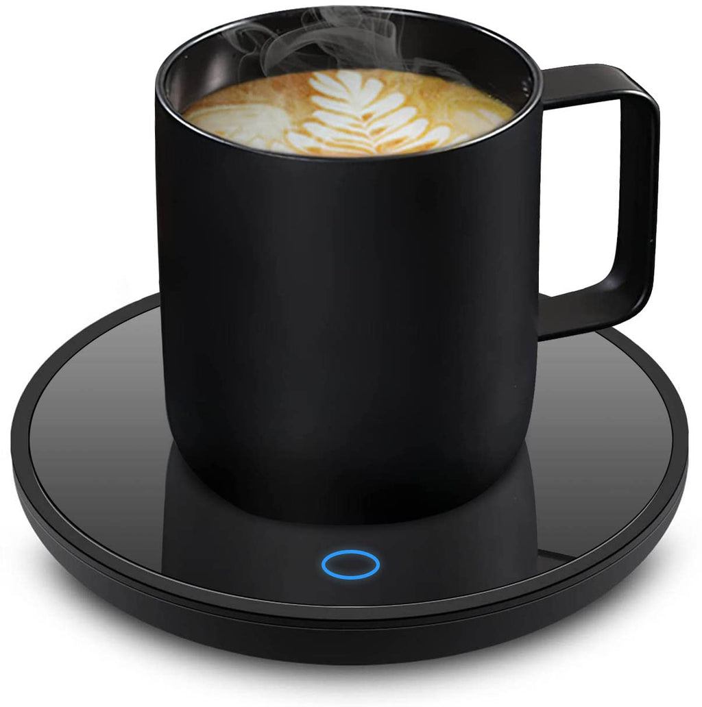 Jisile Candle Warmer, Coffee Mug Warmer, Coffee Cup Warmer with Pressure-Induced Auto ON/Off, Beverage Warmer Plate for Milk Tea, Coffee Accessories for Home Office Desk