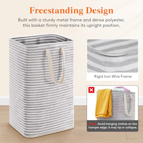 Lifewit 75L Collapsible Laundry Basket - Waterproof & Freestanding