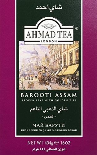 Ahmad Tea Barooti Assam Loose Leaf Black Tea, 16 Ounce (454g)