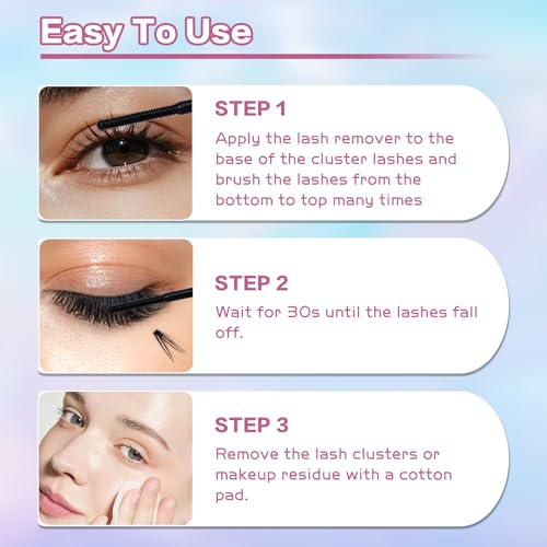 Gekinye Lash Glue Remover 5ml - Gentle DIY Cluster Eyelash Remover