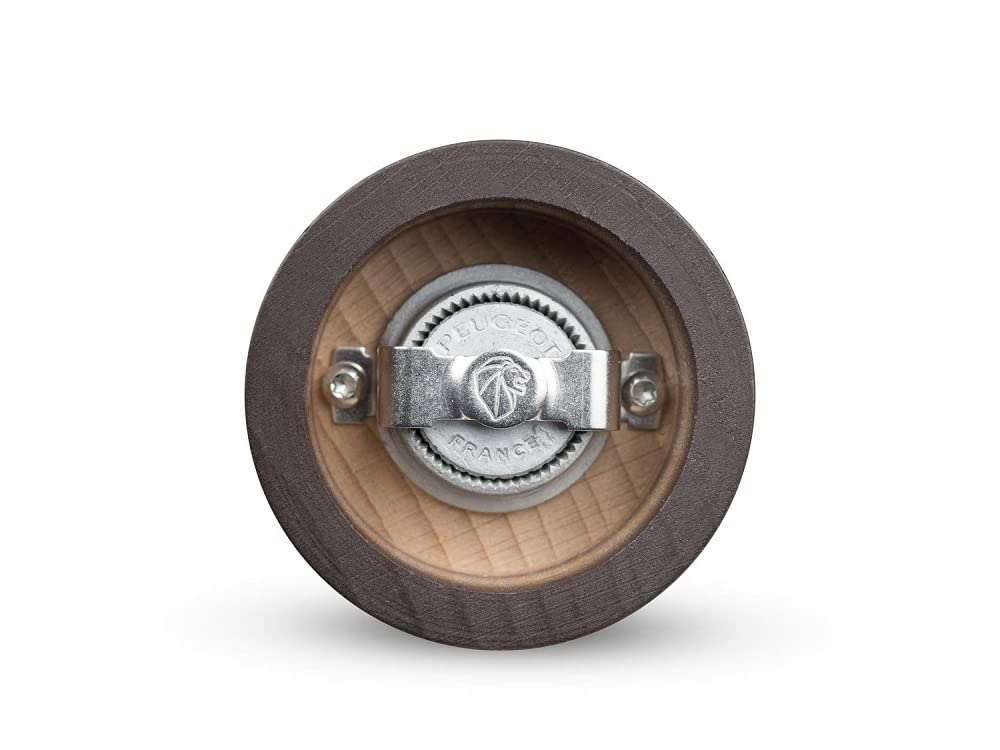Peugeot Paris Classic Manual Pepper Mill - Adjustable Grinder - Beechwood, Chocolate, 16-Inch