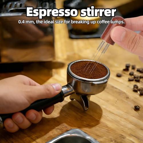 Professional Latte Art Pen & 6-Needle Espresso Stirrer Set