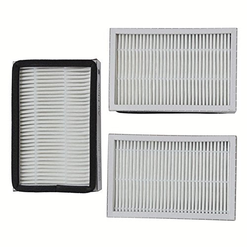 EZ SPARES 3-Pack HEPA Vacuum Filter Replacement for Kenmore & Panasonic EF-2, MC-V194H
