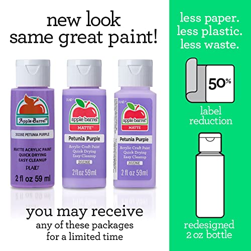 Apple Barrel Acrylic Paint 2 oz - Matte Regency Blue