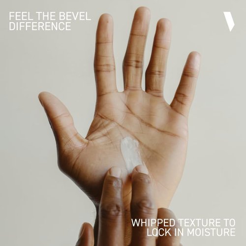 Bevel Body Cream - Luxury Men's Lotion for Dry Skin with Cocoa & Shea Butter | 12 oz, Hypoallergenic & Paraben Free