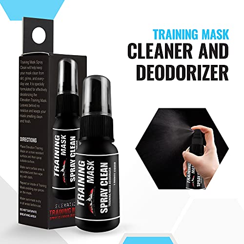 TrainingMask Multipurpose Face Mask Spray Deodorizer & Cleaner 1oz