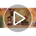 3 Pcs Christmas Highland Cow Figurine Decor - Resin Christmas Decorations, Highland Cow Set - Christmas Variation