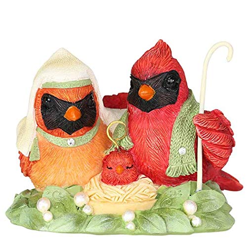 Christmas Nativity Bird Figurine - Heart of Christmas Collection, 1.97 Inch
