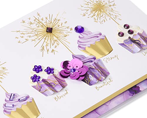 Papyrus Birthday Card - Beautiful Design for Her