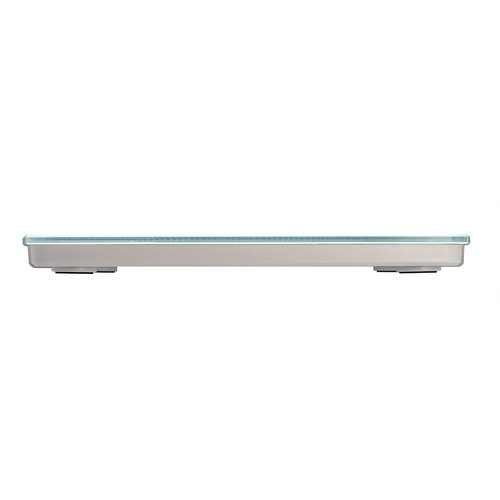 Taylor Glass Digital Bathroom Scale for Body Weight with Motion and Light Sensors, Bright LED Display, 440 lbs, White