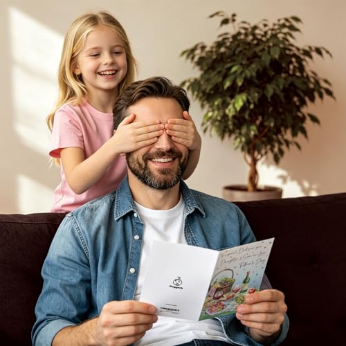 Heartfelt Father's Day Card from Daughter & Son-in-Law