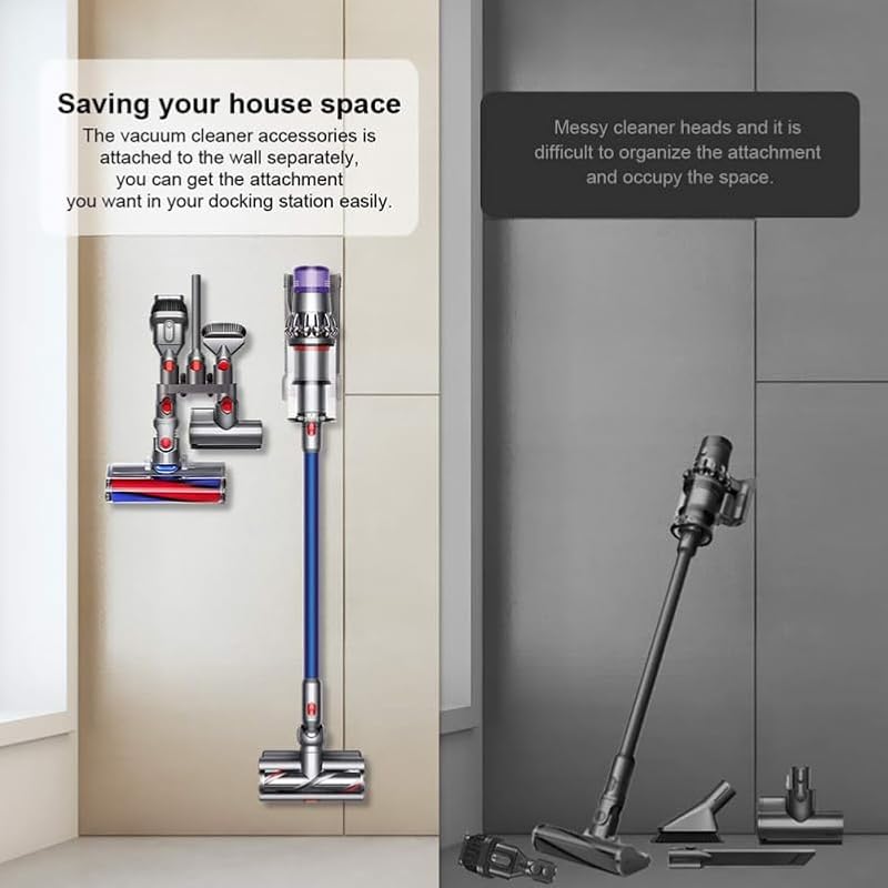 Vacuum Cleaner Brush Holder Wall Mount for V7 V10 Attachments